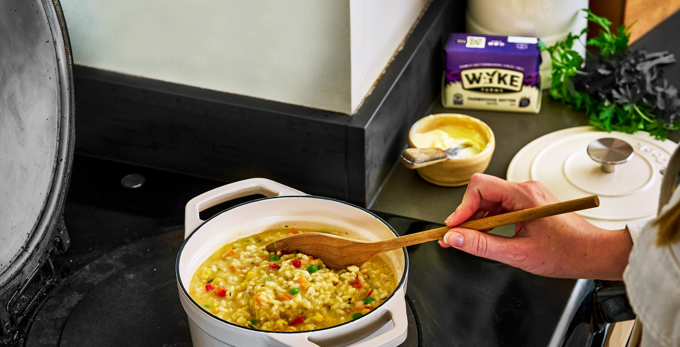 Rainbow Risotto Wyke